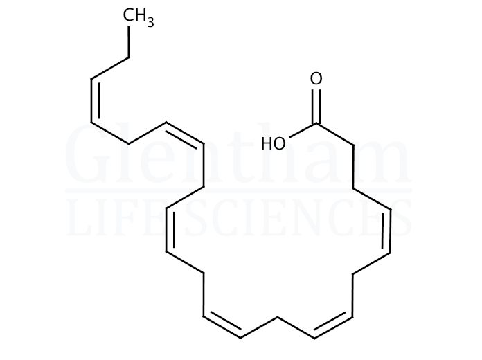 cis-4,7,10,13,16,19-Docosahexaenoic acid, 98% Structure