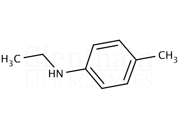 Structure for N-Ethyl-p-toluidine