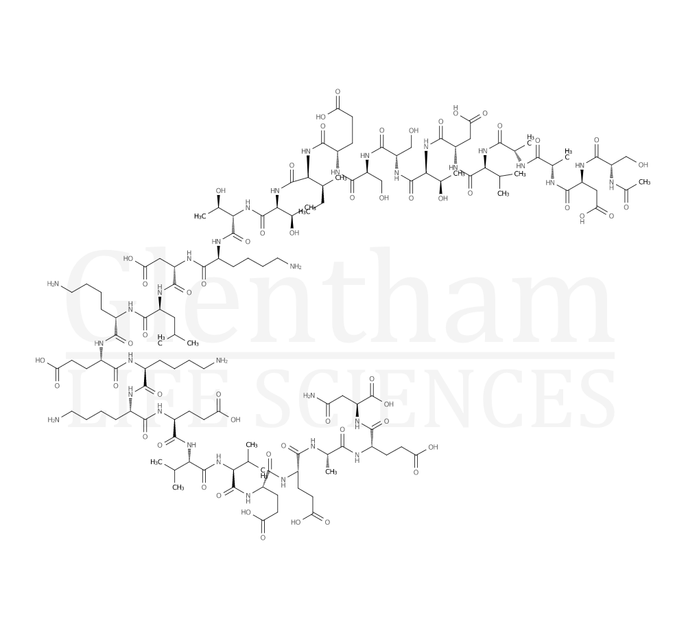 Thymosin α1 Acetate Structure