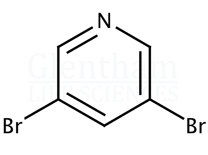 3,5-Dibromopyridine Structure