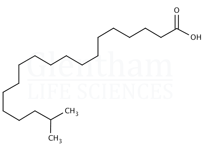 Structure for 18-Methylnonadecanoic acid