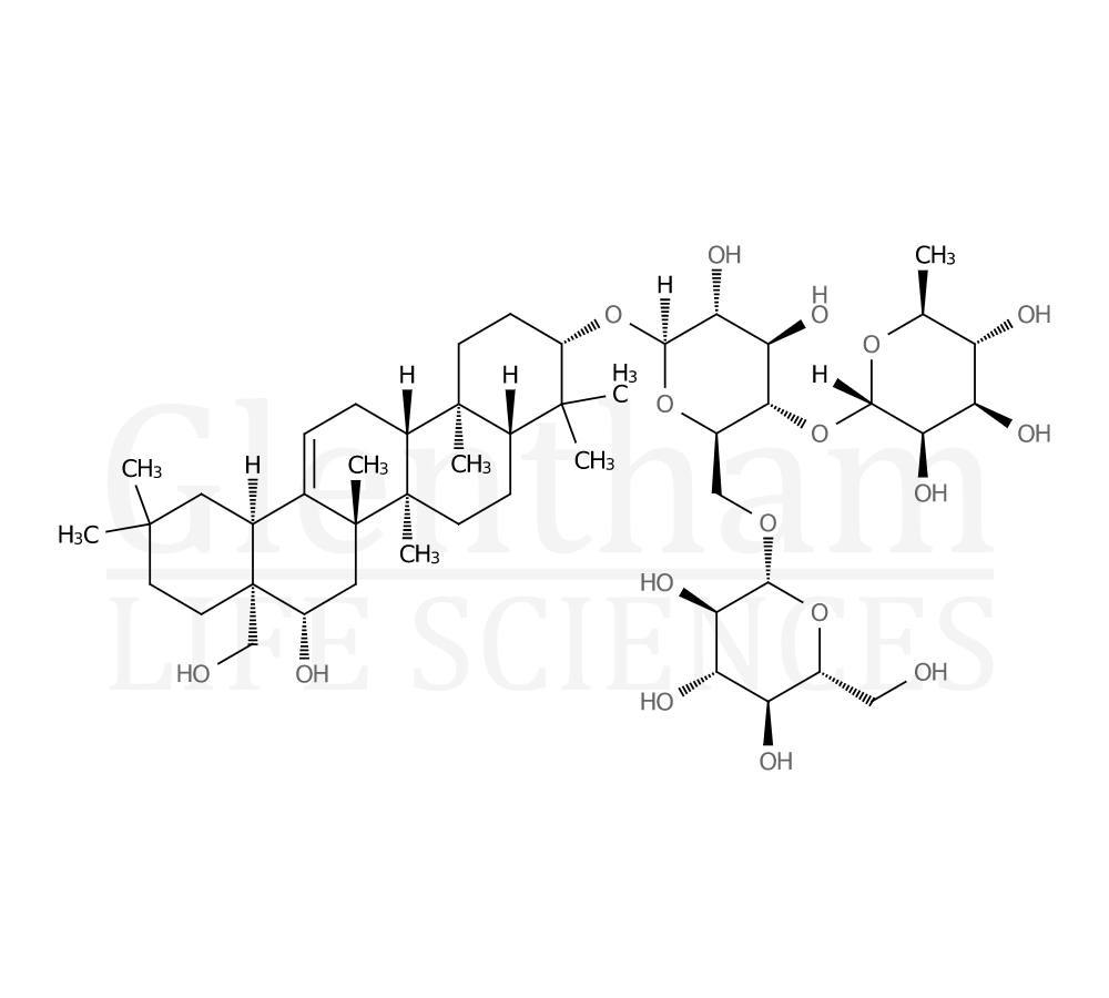 Structure for  Saikosaponin F  (62687-63-2)