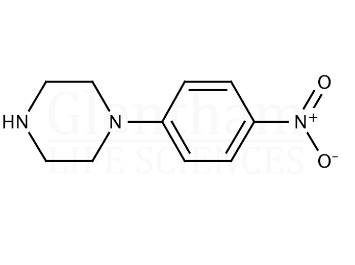 Structure for 1-(4-Nitrophenyl)piperazine