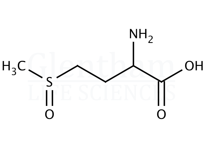 DL-Methionine sulfoxide Structure