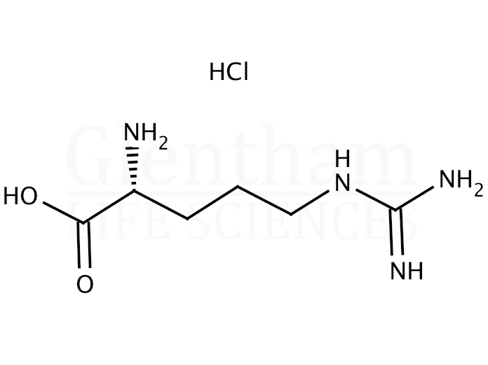 D-Arginine monohydrochloride Structure