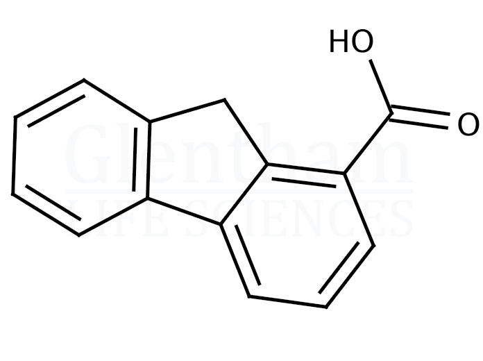 1-Fluorenecarboxylic acid Structure