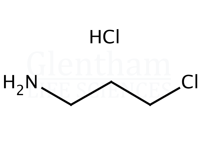 Structure for 3-Chloropropylamine hydrochloride