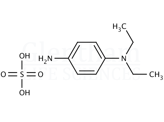 N,N-Diethyl-p-phenylenediamine sulfate Structure