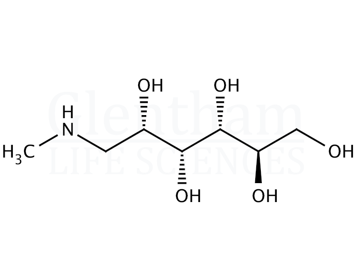 N-Methyl-D-glucamine Structure