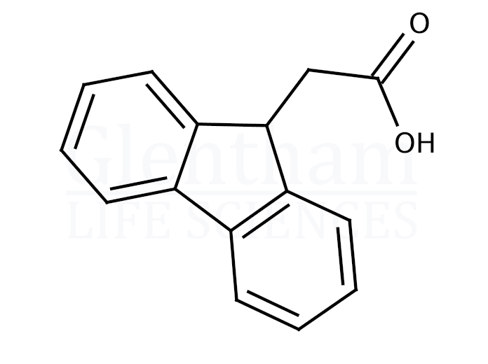 9-Fluoreneacetic acid Structure