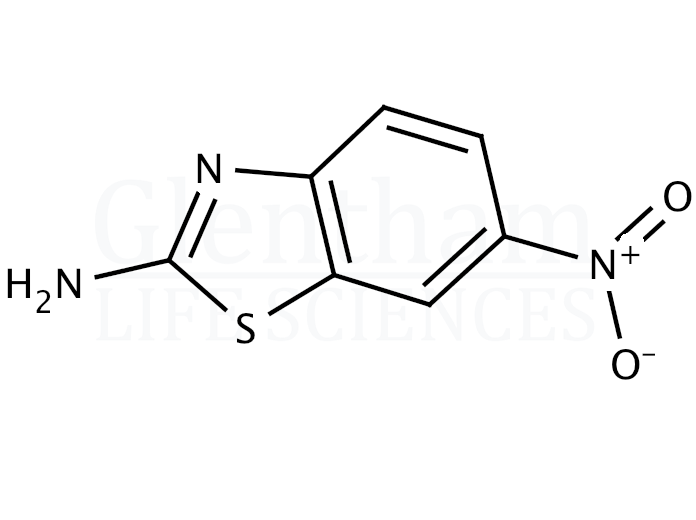 2-Amino-6-nitrobenzothiazole Structure