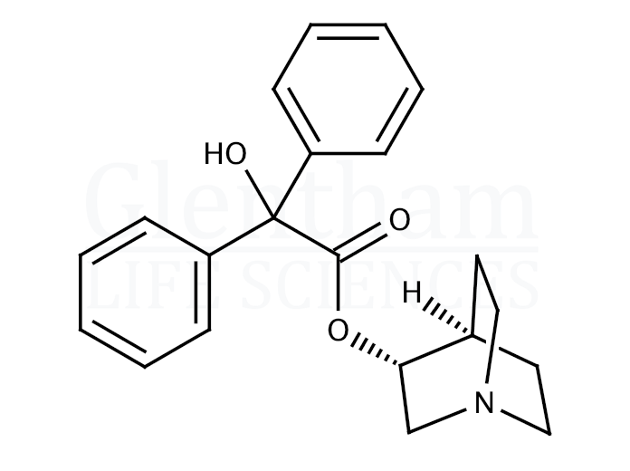 (R)-(-)-3-Quinuclidinyl benzilate Structure