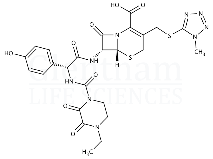 Structure for Cefoperazone