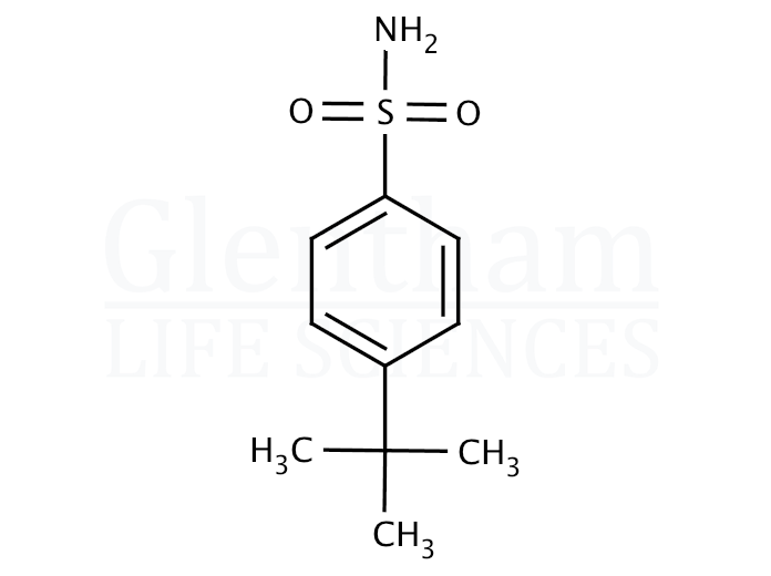 Structure for 4-(1,1-Dimethylethyl)benzenesulfonamide
