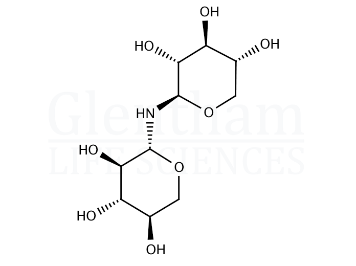 Di(β-D-xylopyranosyl)amine Structure