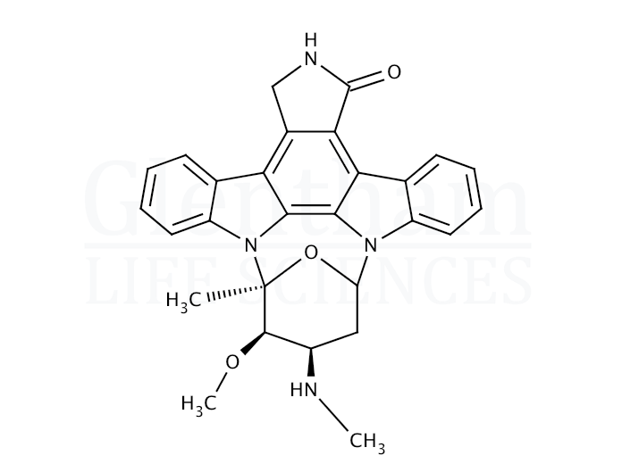 Structure for Staurosporine  (62996-74-1)