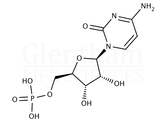 Large structure for Cytidine 5''-monophosphate (63-37-6)