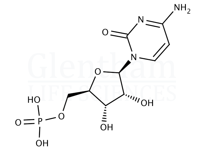 Structure for Cytidine 5''-monophosphate (63-37-6)