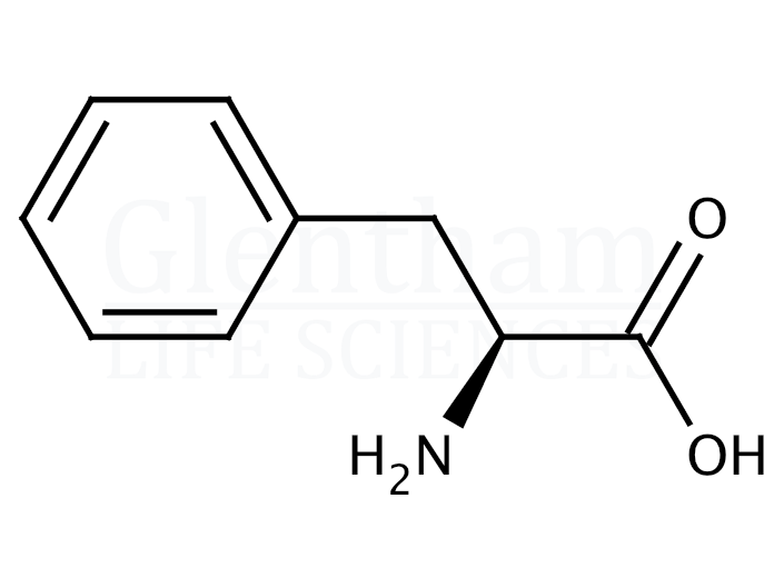 Structure for L-Phenylalanine (63-91-2)