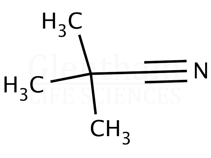 Trimethylacetonitrile Structure