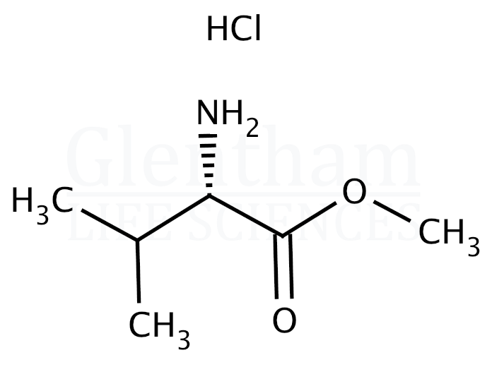 Structure for L-Valine methyl ester hydrochloride