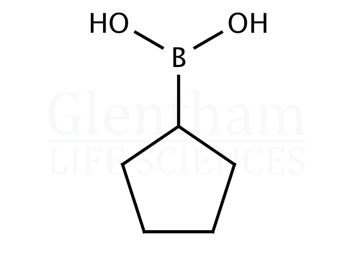 Structure for Cyclopentylboronic acid