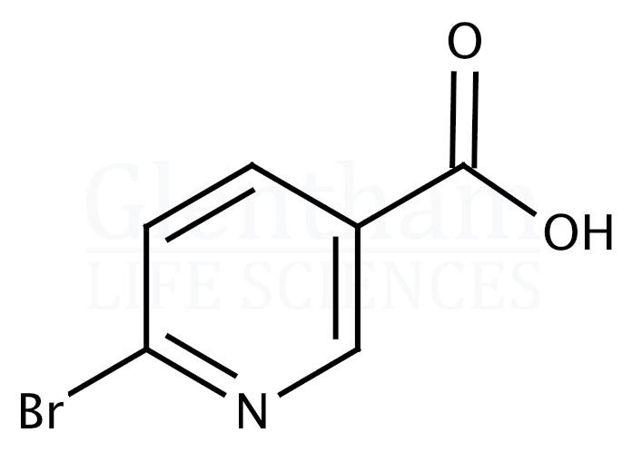 Structure for 6-Bromonicotinic acid