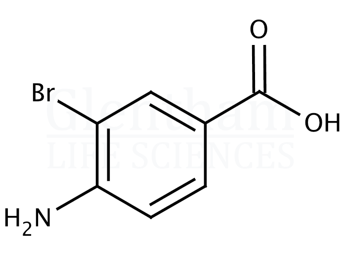 Structure for 4-Amino-3-bromobenzoic acid 