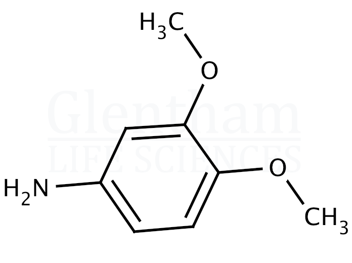 3,4-Dimethoxyaniline (4-Aminoveratrole) Structure