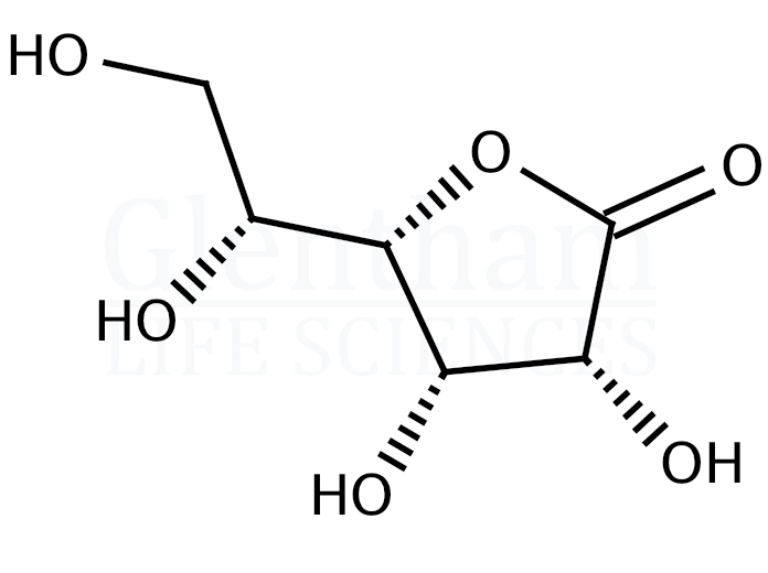D-Gulonic acid-1,4-lactone Structure