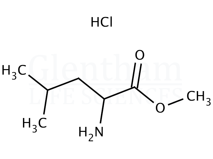 H-DL-Leu-OMe hydrochloride  Structure