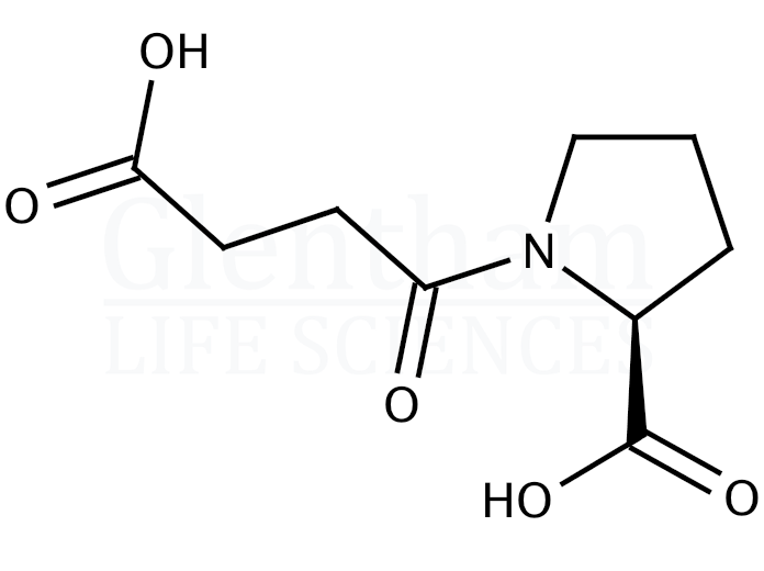 N-Succinyl-L-proline Structure