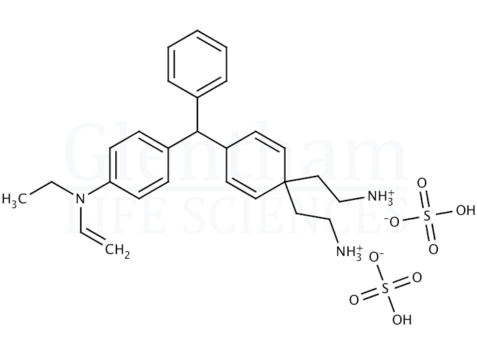 Structure for Brilliant Green (C.I. 42040) (633-03-4)