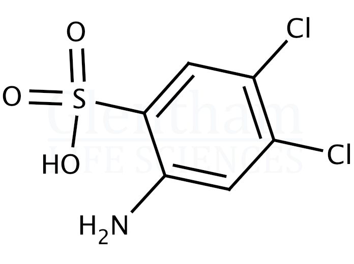 2-Amino-4,5-dichlorobenzenesulfonic acid Structure