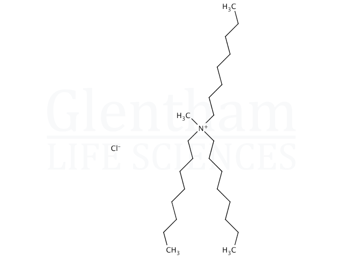 Tricaprylylmethylammonium chloride Structure