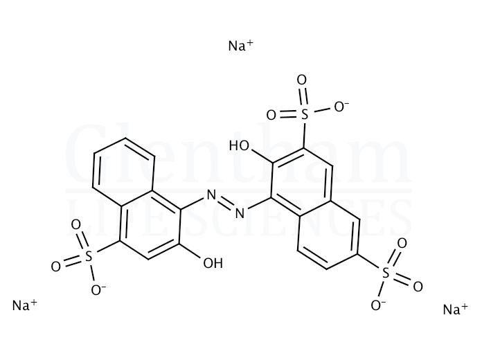 Structure for Hydroxynaphthol blue (63451-35-4)