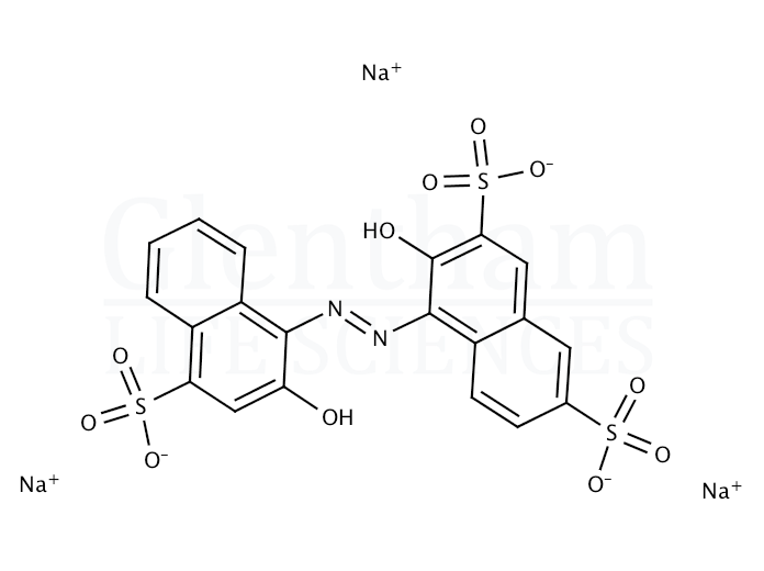 Hydroxynaphthol blue Structure