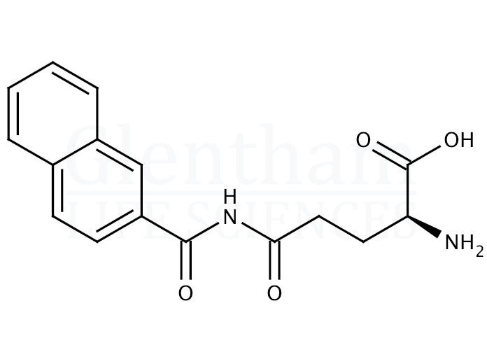 L-Glutamic acid beta-naphthylamide Structure