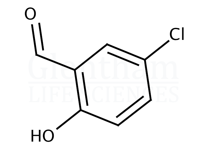 Structure for 5-Chlorosalicylaldehyde