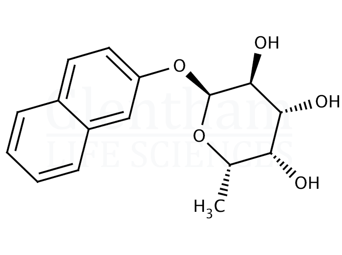 2-Naphthyl a-L-fucopyranoside Structure