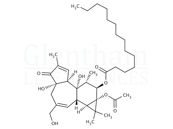 4alpha-Phorbol 12-myristate 13-acetate Structure