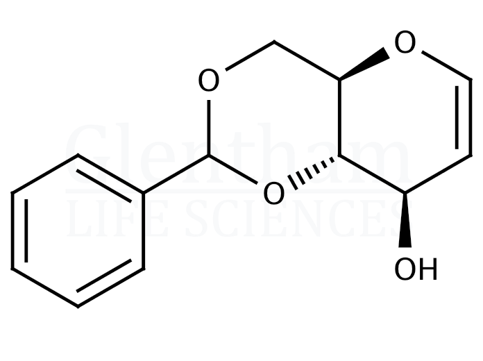 4,6-O-Benzylidene-D-glucal Structure