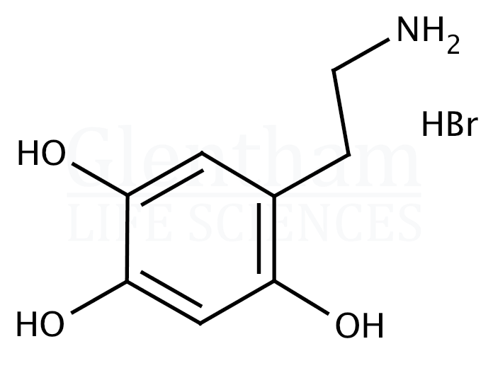 6-Hydroxydopamine hydrobromide  Structure