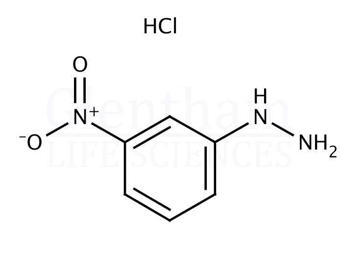 Structure for 3-Nitrophenylhydrazine hydrochloride