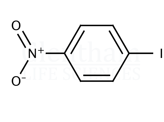 1-Iodo-4-nitrobenzene Structure
