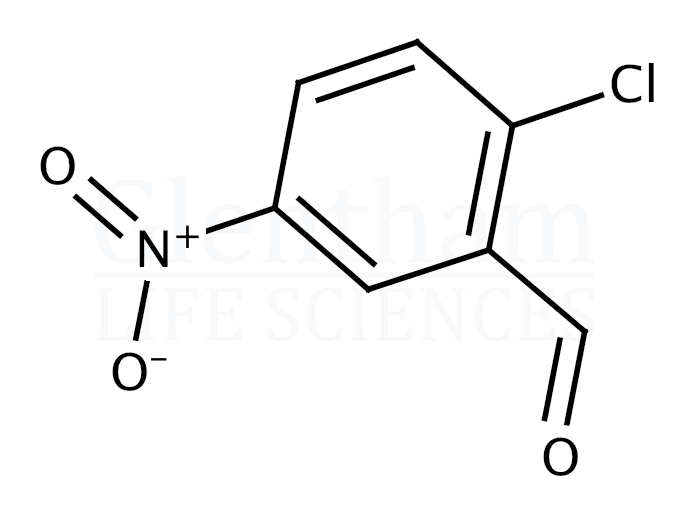 2-Chloro-5-nitrobenzaldehyde Structure