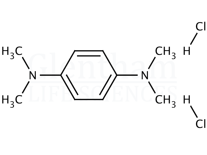 N,N,N'',N''-Tetramethyl-p-phenylenediamine dihydrochloride Structure