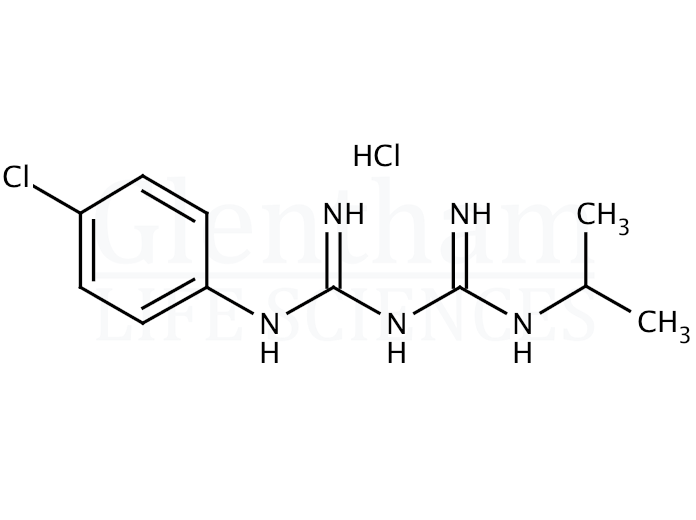 Structure for Proguanil hydrochloride