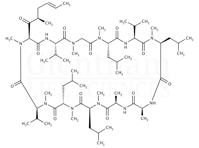 Large structure for Cyclosporin D (63775-96-2)