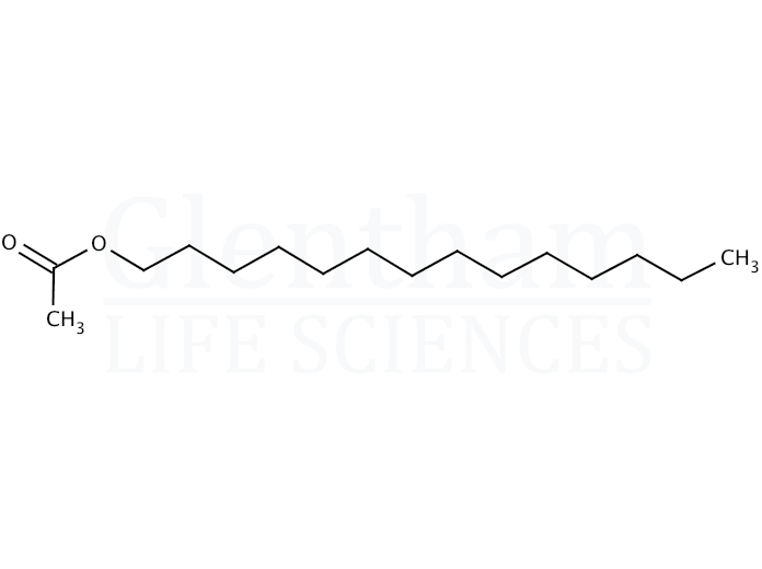 Tetradecyl acetate Structure